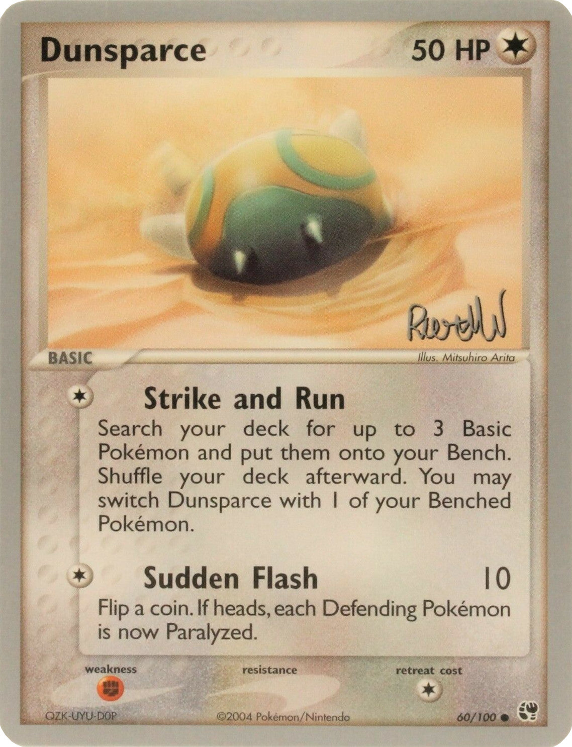 Dunsparce (60/100) (Rocky Beach - Reed Weichler) [World Championships 2004] | Total Play