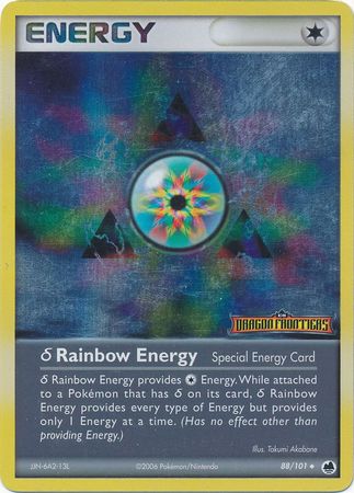 Rainbow Energy (88/101)(Delta Species) (Stamped) [EX: Dragon Frontiers] | Total Play