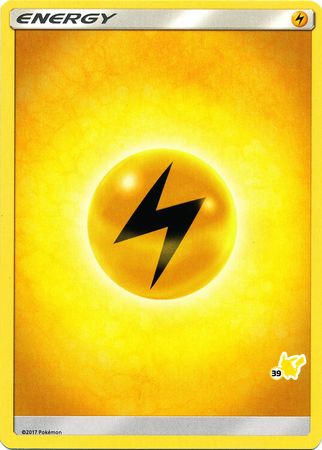 Lightning Energy (Pikachu Stamp #39) [Battle Academy 2020] | Total Play