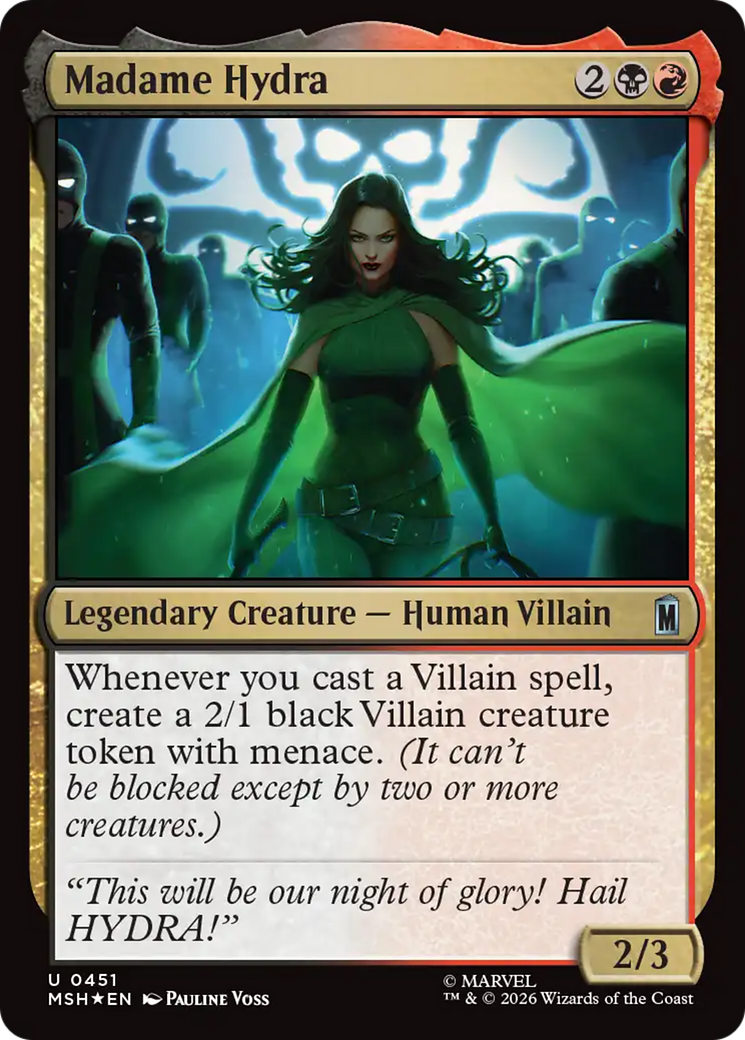 Madame Hydra (Suge Foil) [Marvel Super Heroes] | Total Play