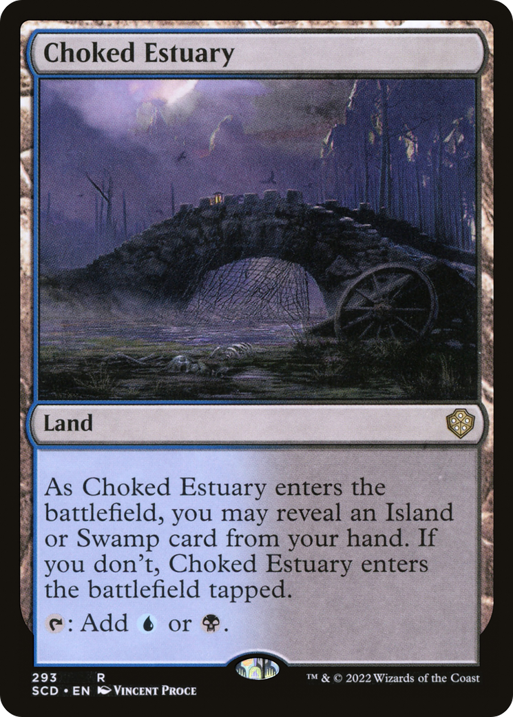 Choked Estuary [Starter Commander Decks] | Total Play