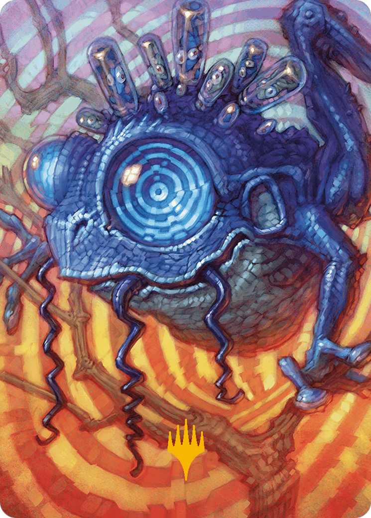Psychic Frog Art Card (Gold-Stamped Planeswalker Symbol) [Modern Horizons 3 Art Series] | Total Play