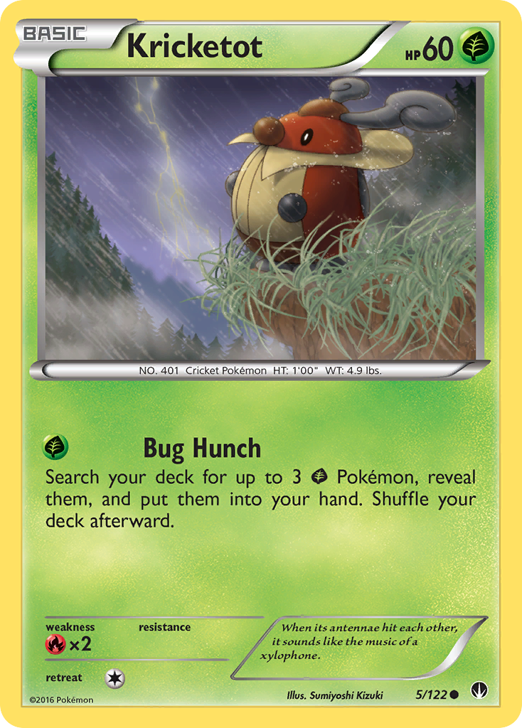 Kricketot (5/122) [XY: BREAKpoint] | Total Play
