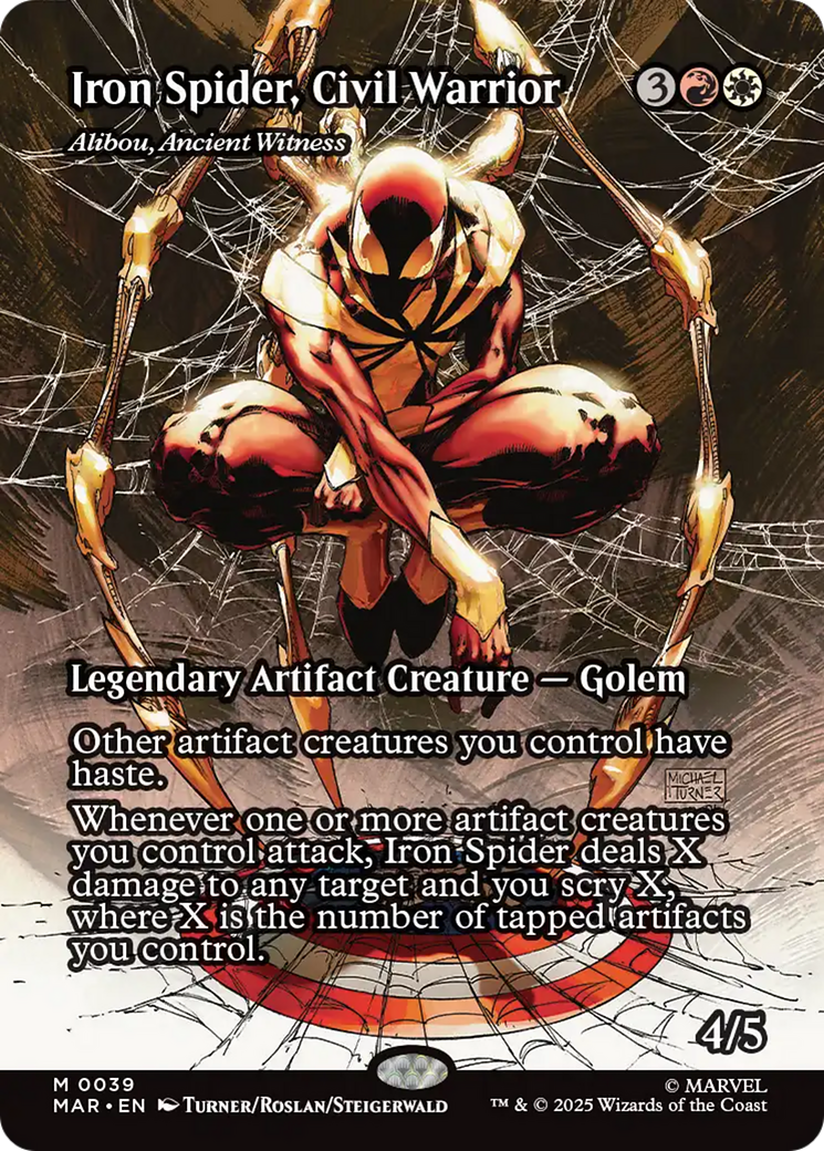 Iron Spider, Civil Warrior - Alibou, Ancient Witness [Marvel's Spider-Man: Eternal-Legal] | Total Play