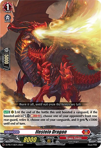 Ifesteio Dragon (D-PR/118EN) [D Promo Cards] | Total Play