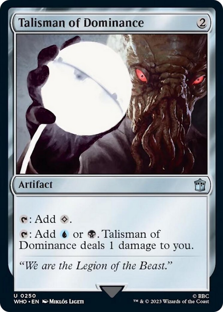 Talisman of Dominance [Doctor Who] | Total Play