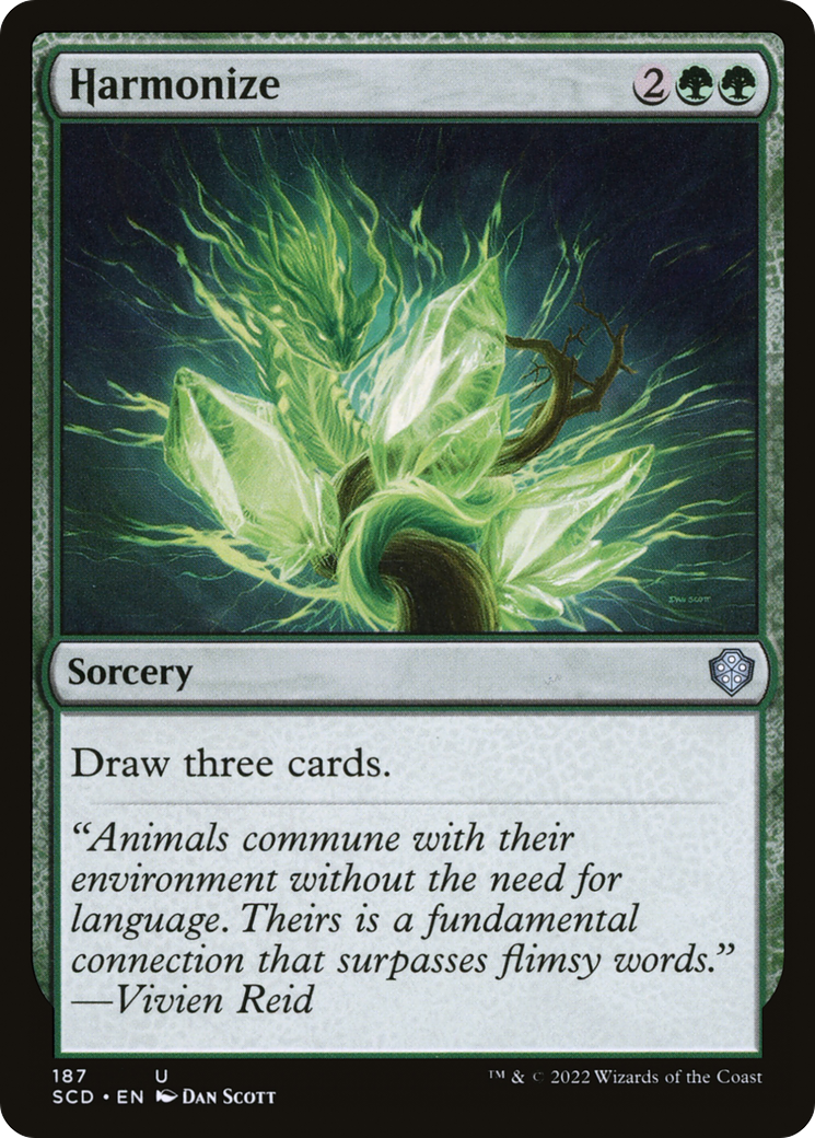 Harmonize [Starter Commander Decks] | Total Play
