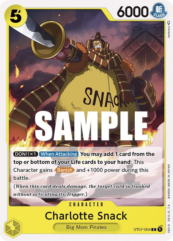 Charlotte Snack [Starter Deck: Big Mom Pirates] | Total Play