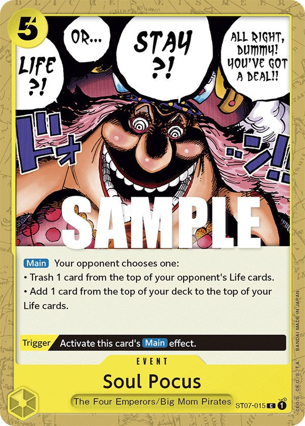 Soul Pocus [Starter Deck: Big Mom Pirates] | Total Play