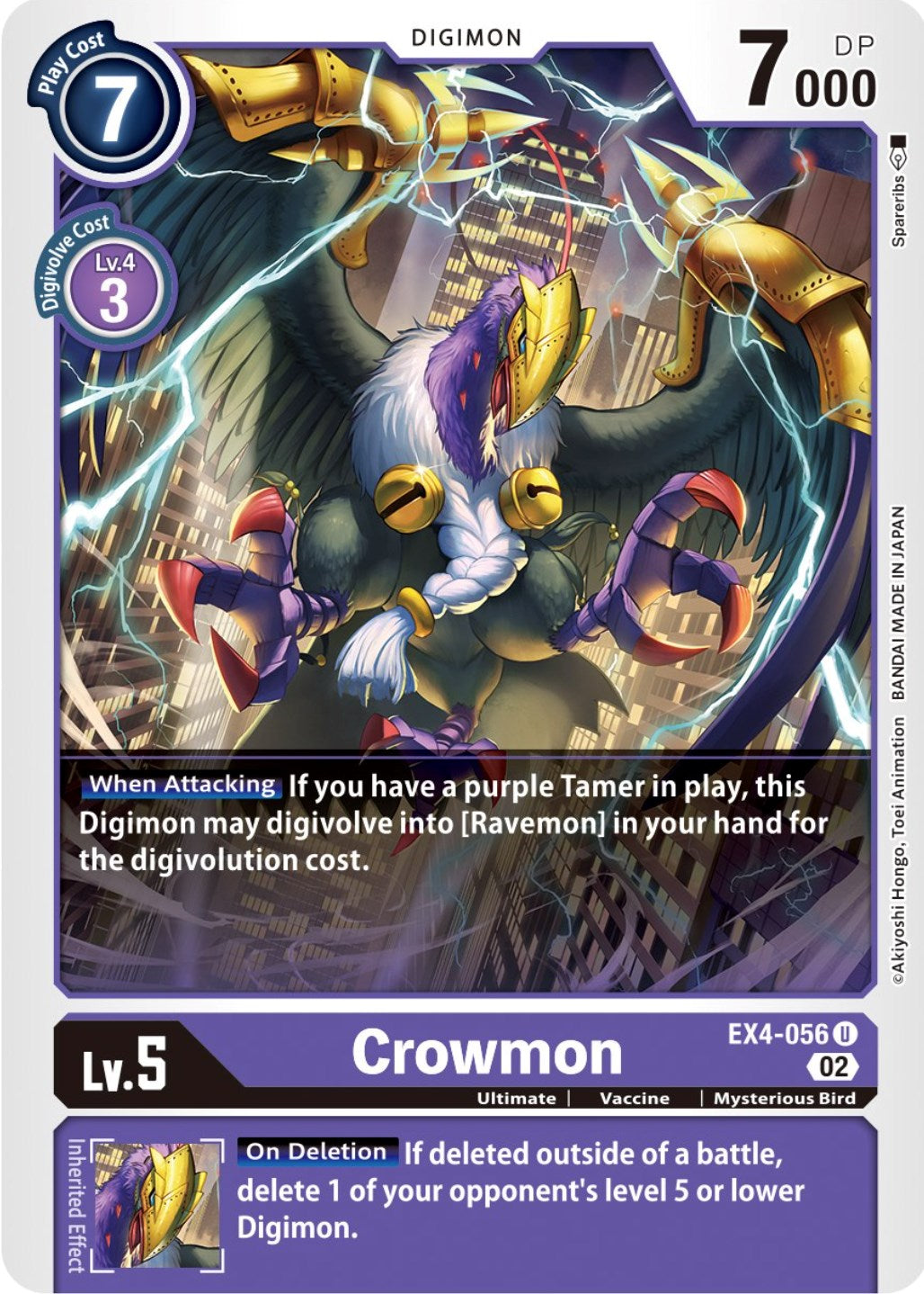 Crowmon [EX4-056] [Alternative Being Booster] | Total Play