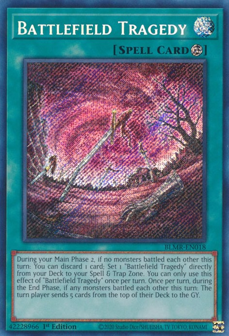 Battlefield Tragedy [BLMR-EN018] Secret Rare | Total Play