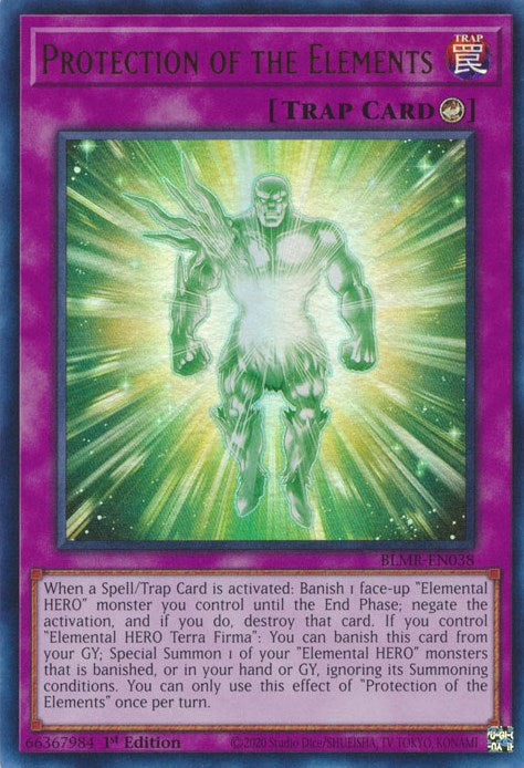 Protection of the Elements [BLMR-EN038] Ultra Rare | Total Play