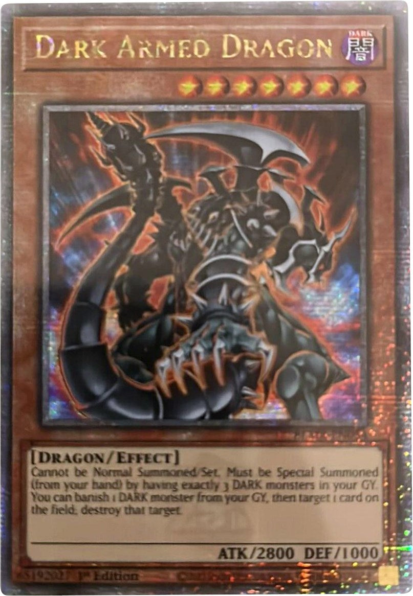 Dark Armed Dragon [BLMR-EN054] Quarter Century Secret Rare | Total Play