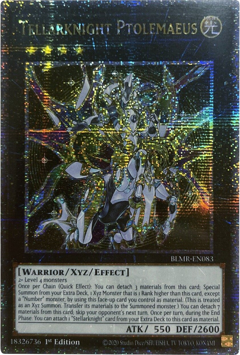 Tellarknight Ptolemaeus [BLMR-EN083] Quarter Century Secret Rare | Total Play