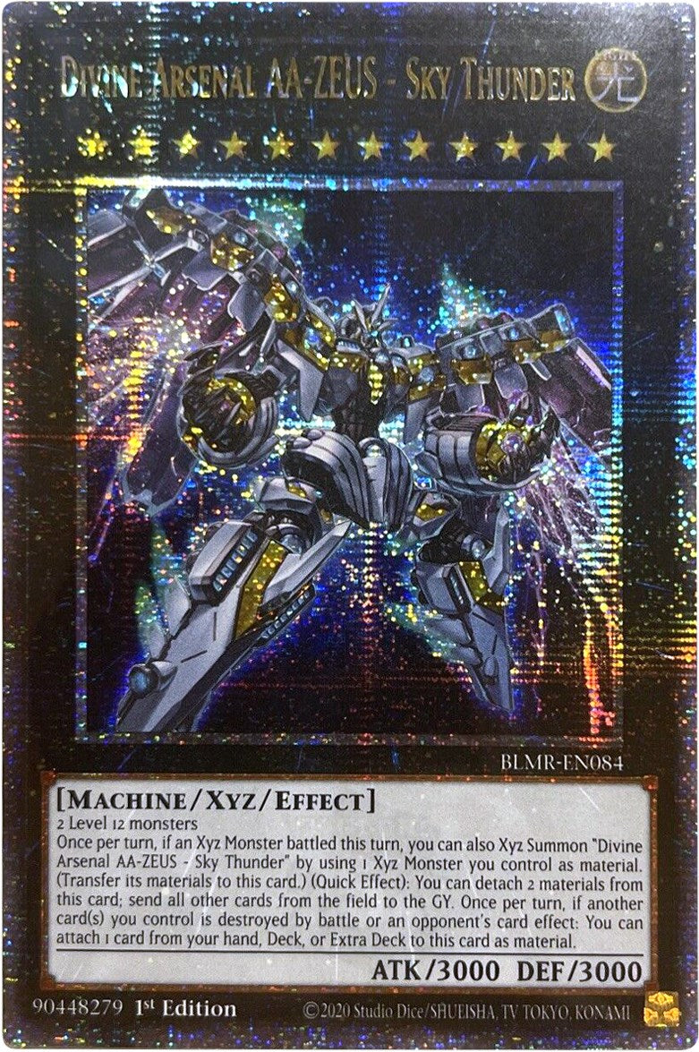 Divine Arsenal AA-ZEUS - Sky Thunder [BLMR-EN084] Quarter Century Secret Rare | Total Play
