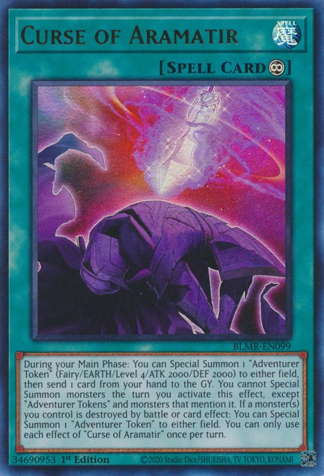 Curse of Aramatir [BLMR-EN099] Ultra Rare | Total Play