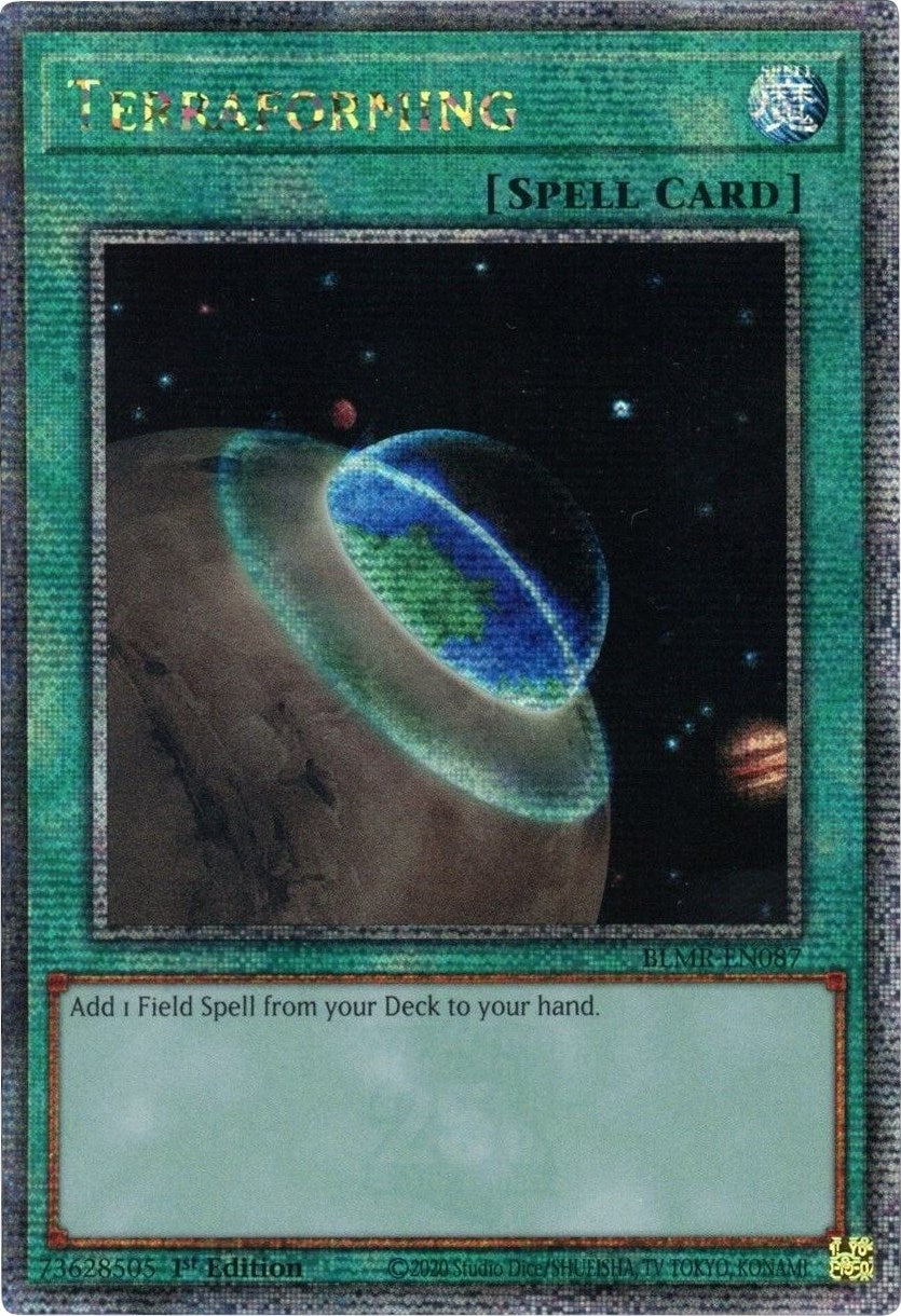 Terraforming [BLMR-EN087] Quarter Century Secret Rare | Total Play
