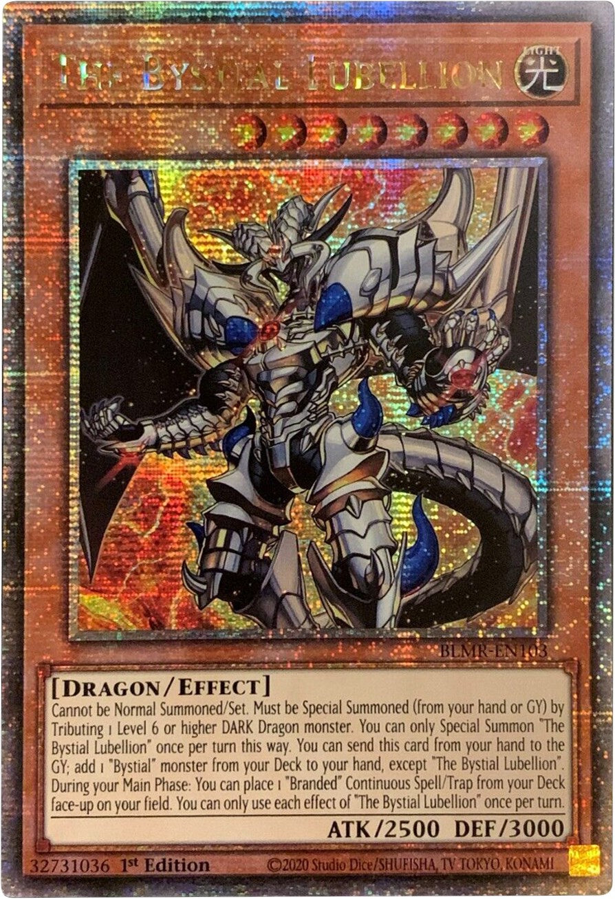 The Bystial Lubellion [BLMR-EN103] Quarter Century Secret Rare | Total Play