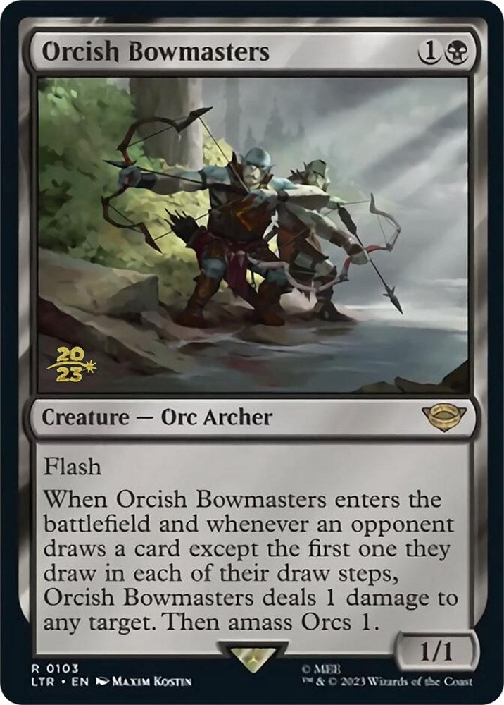 Orcish Bowmasters [The Lord of the Rings: Tales of Middle-Earth Prerelease Promos] | Total Play