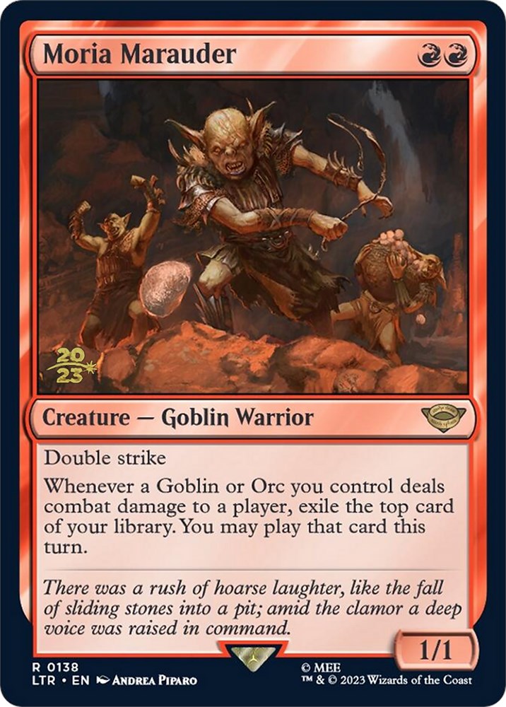 Moria Marauder [The Lord of the Rings: Tales of Middle-Earth Prerelease Promos] | Total Play