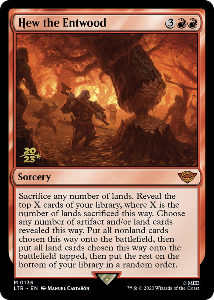 Hew the Entwood [The Lord of the Rings: Tales of Middle-Earth Prerelease Promos] | Total Play