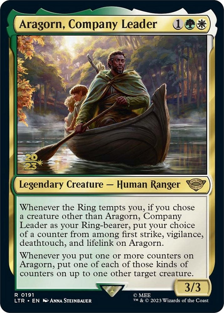 Aragorn, Company Leader [The Lord of the Rings: Tales of Middle-Earth Prerelease Promos] | Total Play