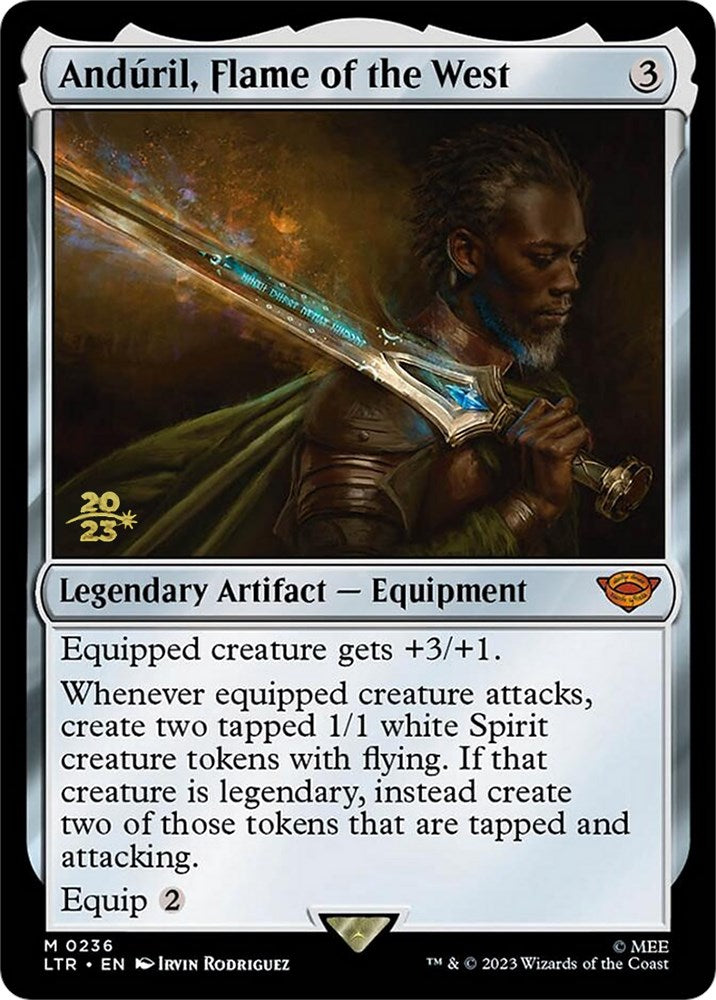 Anduril, Flame of the West [The Lord of the Rings: Tales of Middle-Earth Prerelease Promos] | Total Play