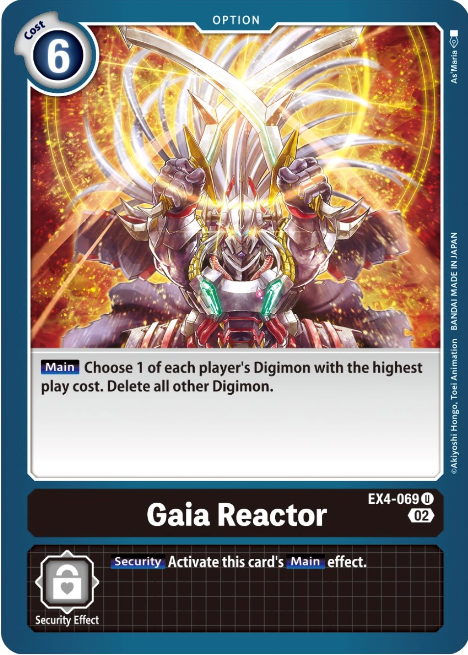 Gaia Reactor [EX4-069] [Alternative Being Booster] | Total Play