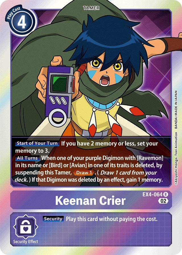 Keenan Crier [EX4-064] [Alternative Being Booster] | Total Play