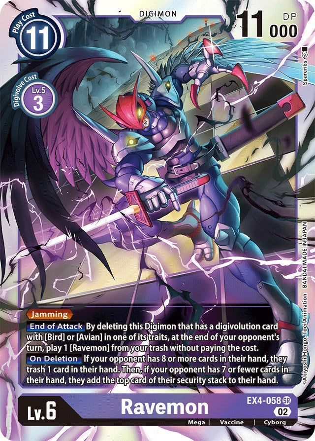 Ravemon [EX4-058] [Alternative Being Booster] | Total Play