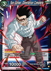 Son Gohan, Domination Complete (Zenkai Series Tournament Pack Vol.4) (P-503) [Tournament Promotion Cards] | Total Play