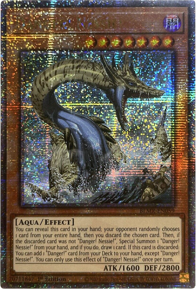 Danger! Nessie! [BLMR-EN059] Quarter Century Secret Rare | Total Play