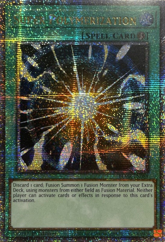 Super Polymerization [BLMR-EN089] Quarter Century Secret Rare | Total Play