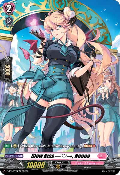 Slow Kiss, Nonna (D-PR/209EN) [D Promo Cards] | Total Play