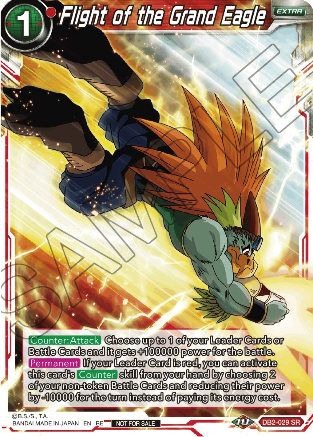 Flight of the Grand Eagle (Championship Selection Pack 2023 Vol.2) (Silver Foil) (DB2-029) [Tournament Promotion Cards] | Total Play