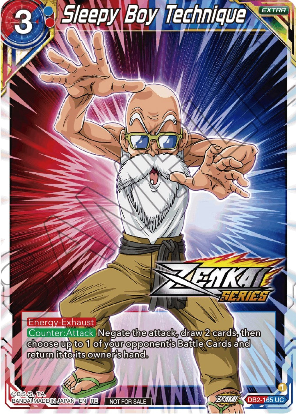 Sleepy Boy Technique (Event Pack 12) (DB2-165) [Tournament Promotion Cards] | Total Play