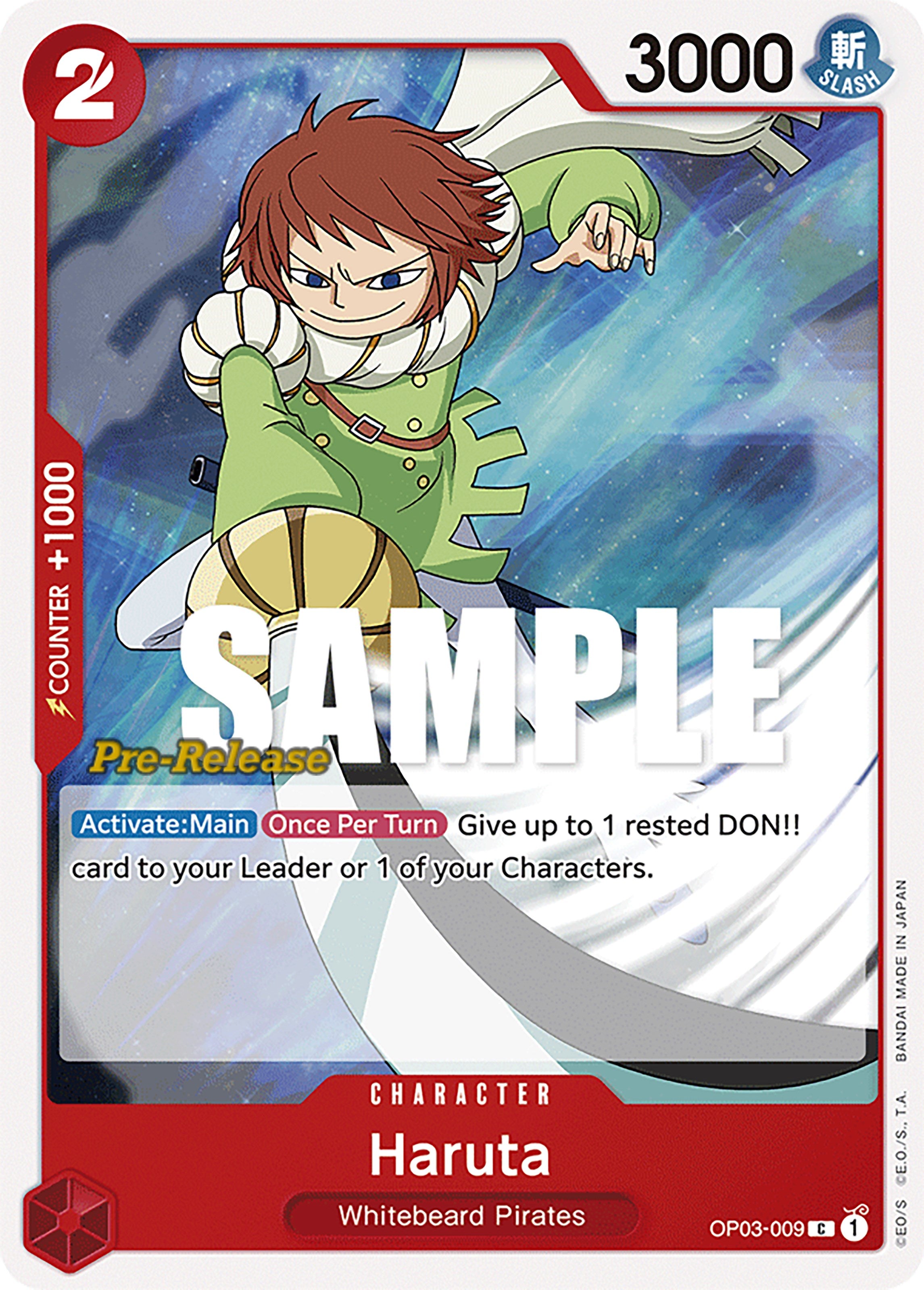 Haruta [Pillars of Strength Pre-Release Cards] | Total Play