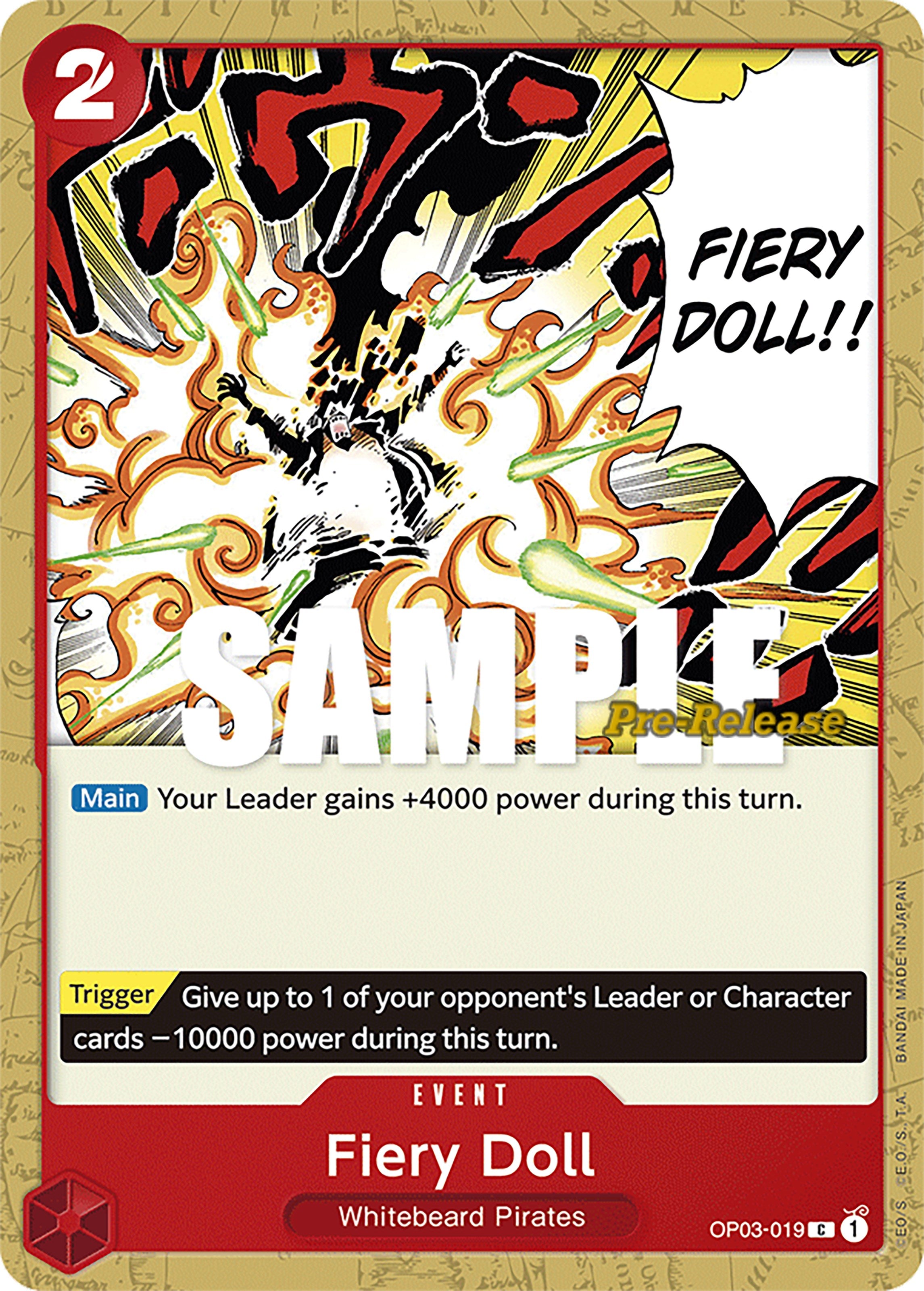 Fiery Doll [Pillars of Strength Pre-Release Cards] | Total Play