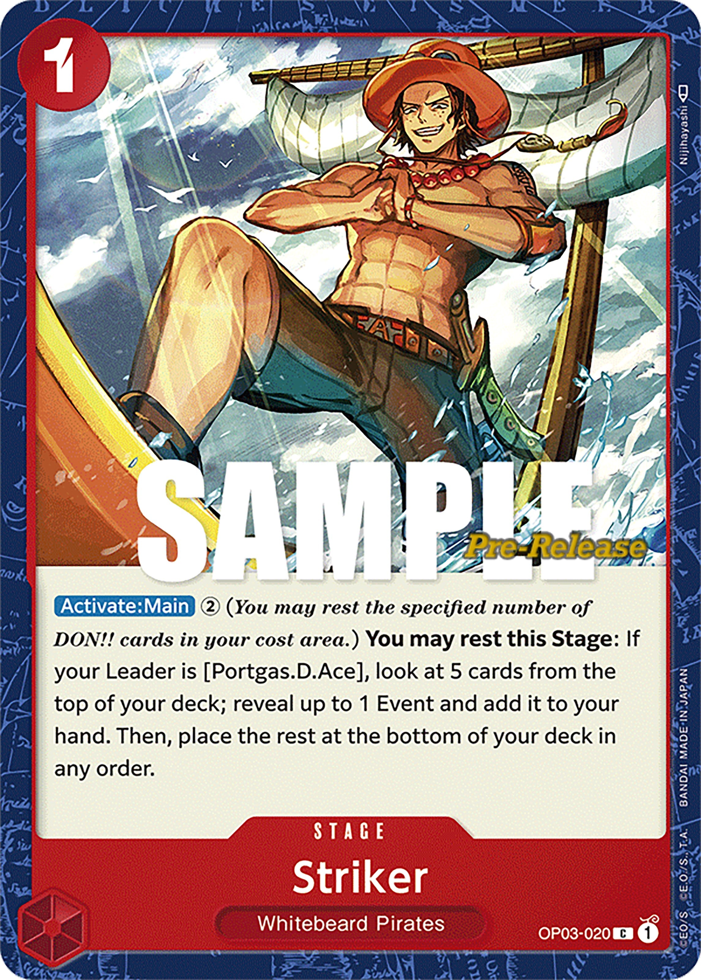 Striker [Pillars of Strength Pre-Release Cards] | Total Play