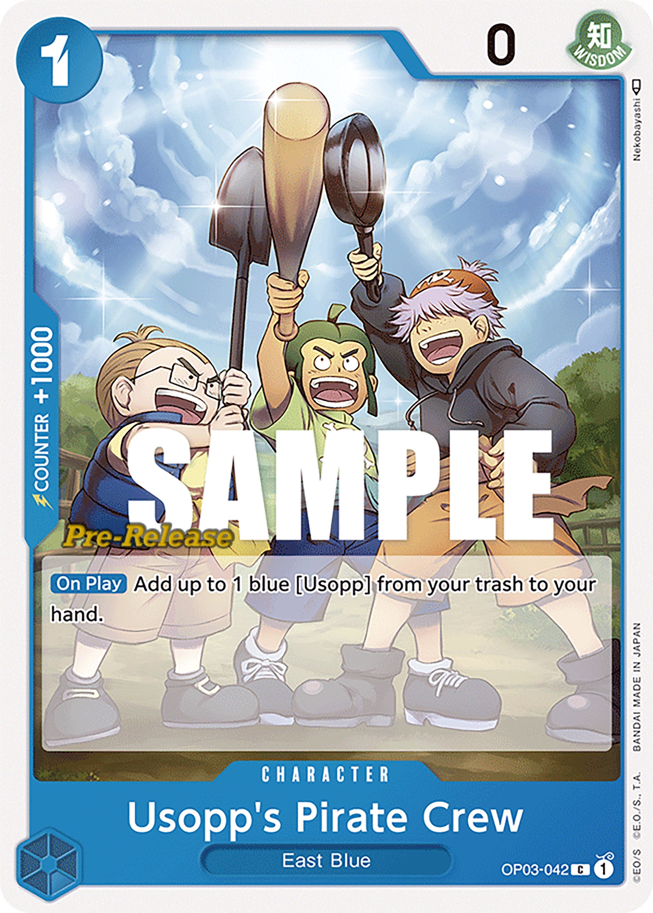 Usopp's Pirate Crew [Pillars of Strength Pre-Release Cards] | Total Play