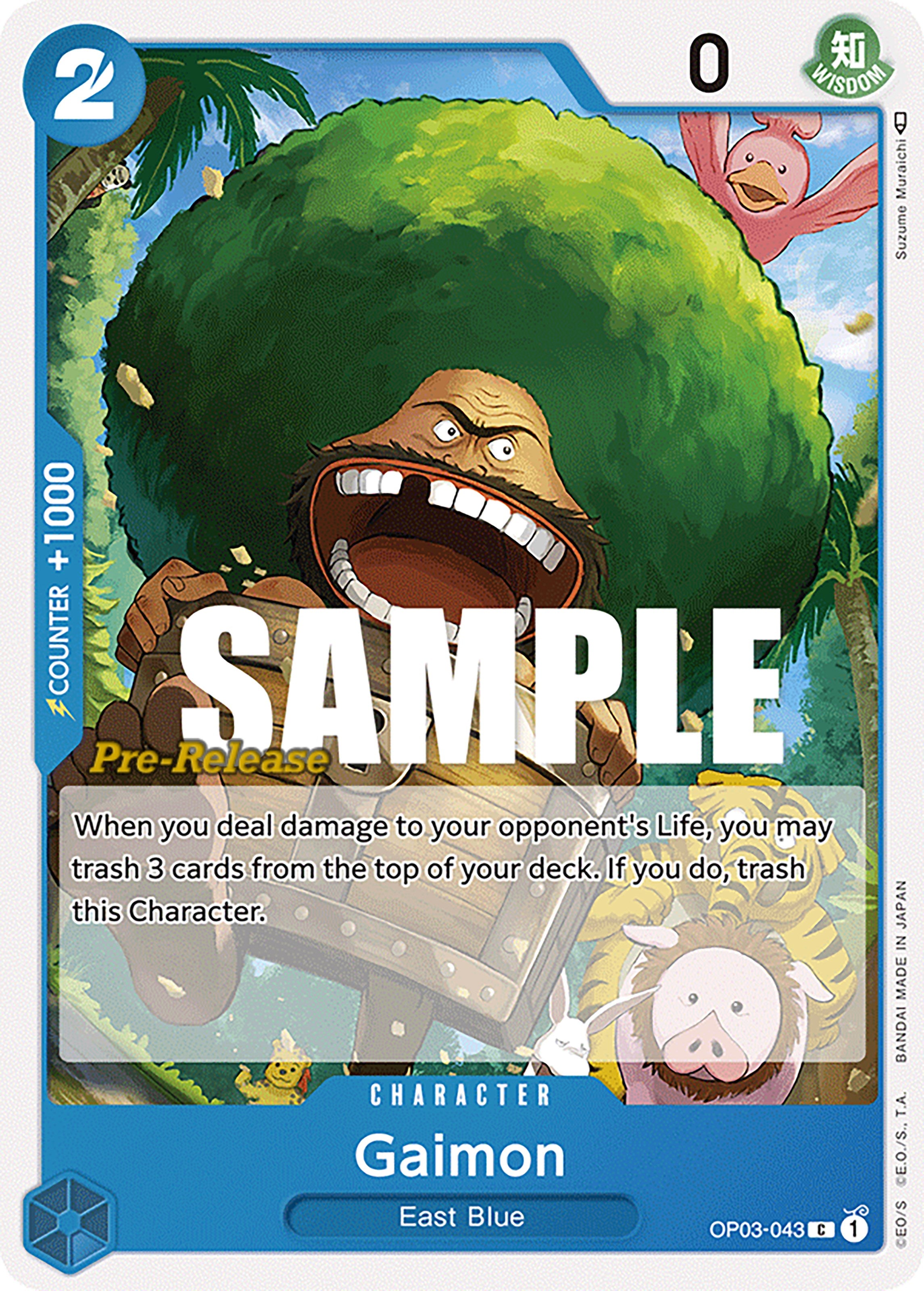 Gaimon [Pillars of Strength Pre-Release Cards] | Total Play
