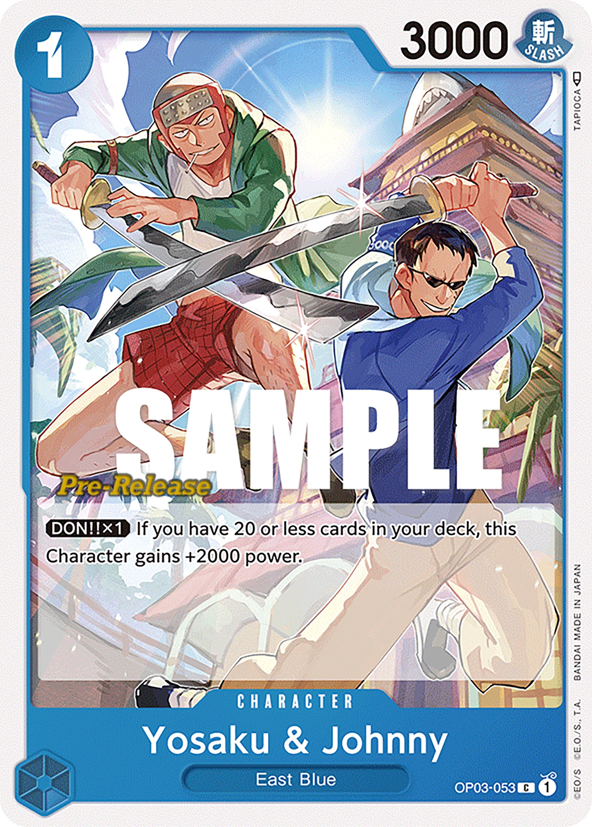 Yosaku & Johnny [Pillars of Strength Pre-Release Cards] | Total Play