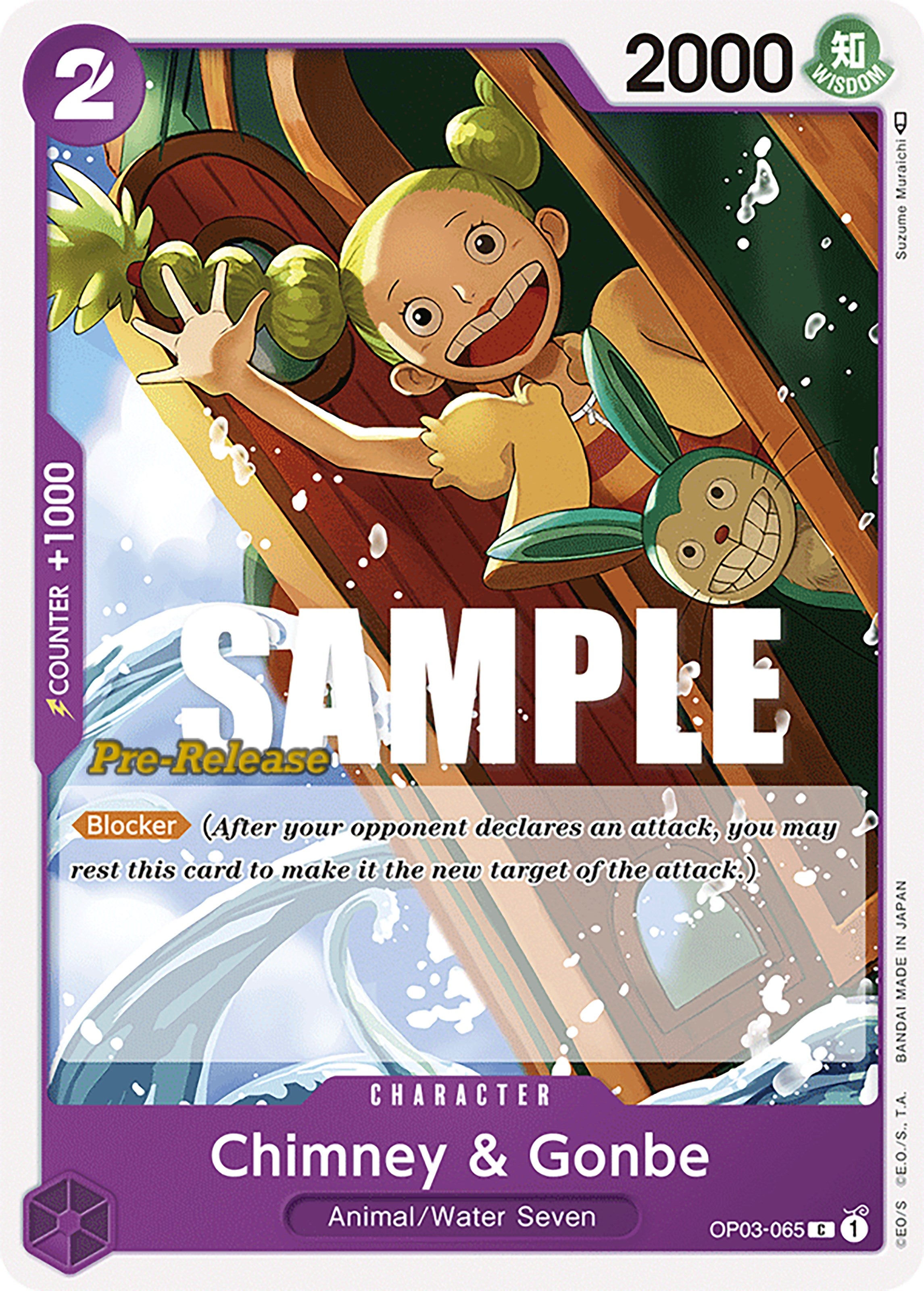 Chimney & Gonbe [Pillars of Strength Pre-Release Cards] | Total Play