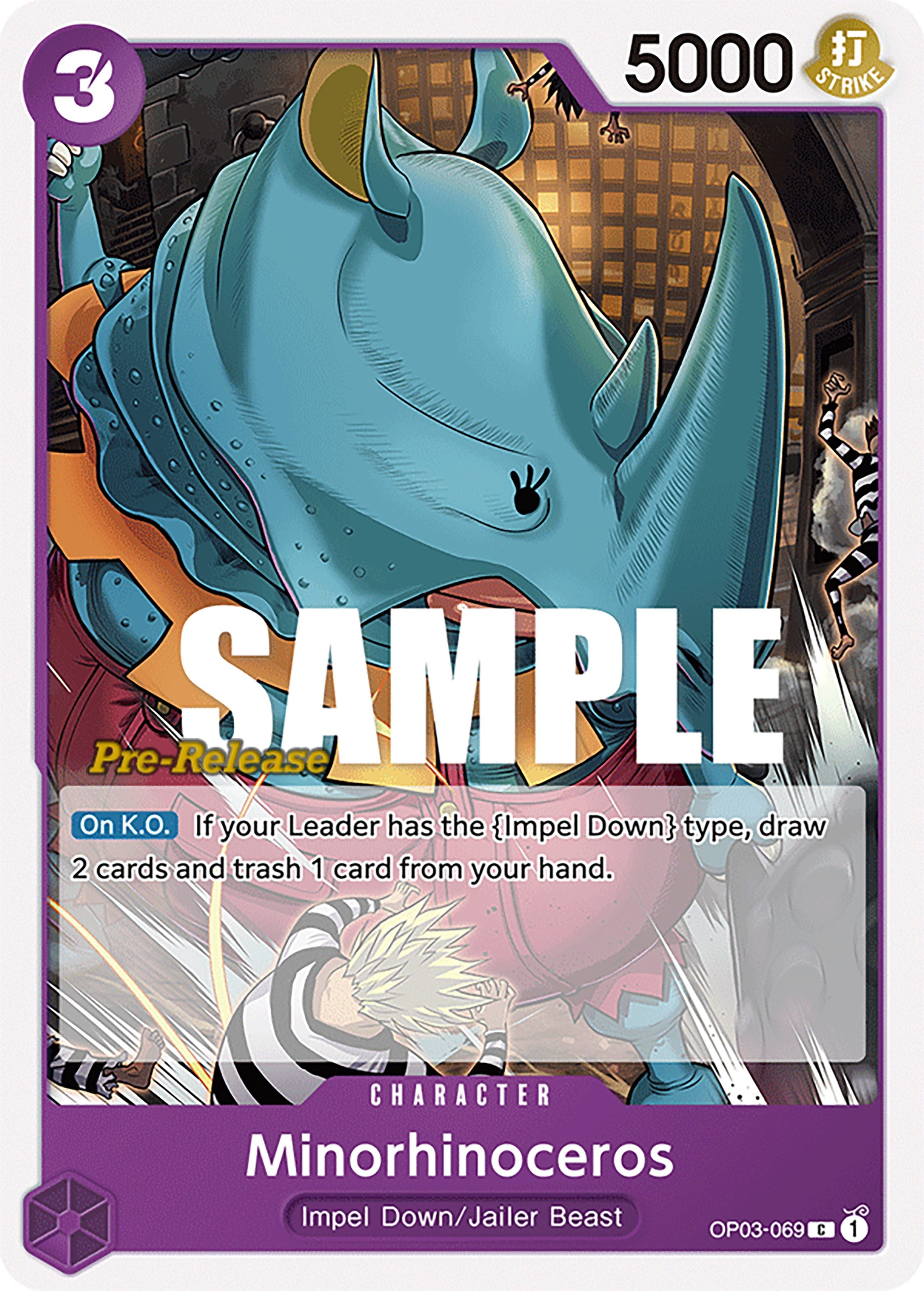 Minorhinoceros [Pillars of Strength Pre-Release Cards] | Total Play