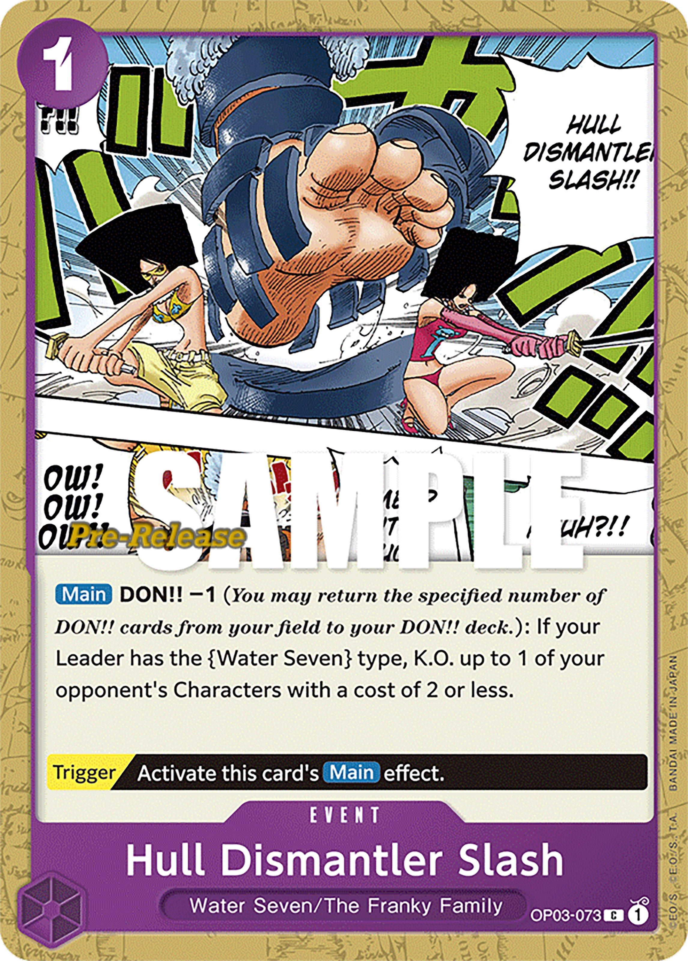Hull Dismantler Slash [Pillars of Strength Pre-Release Cards] | Total Play