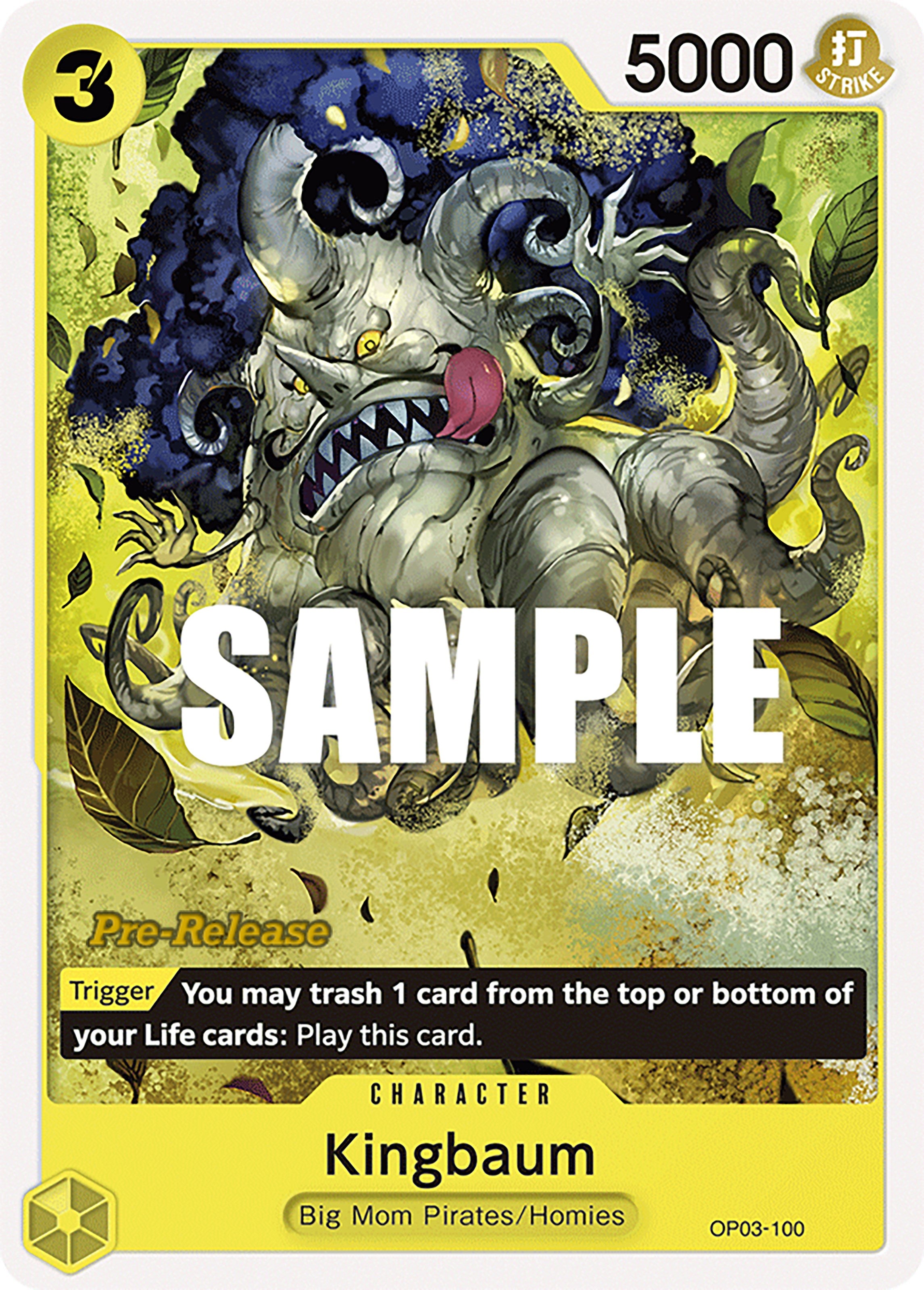 Kingbaum [Pillars of Strength Pre-Release Cards] | Total Play