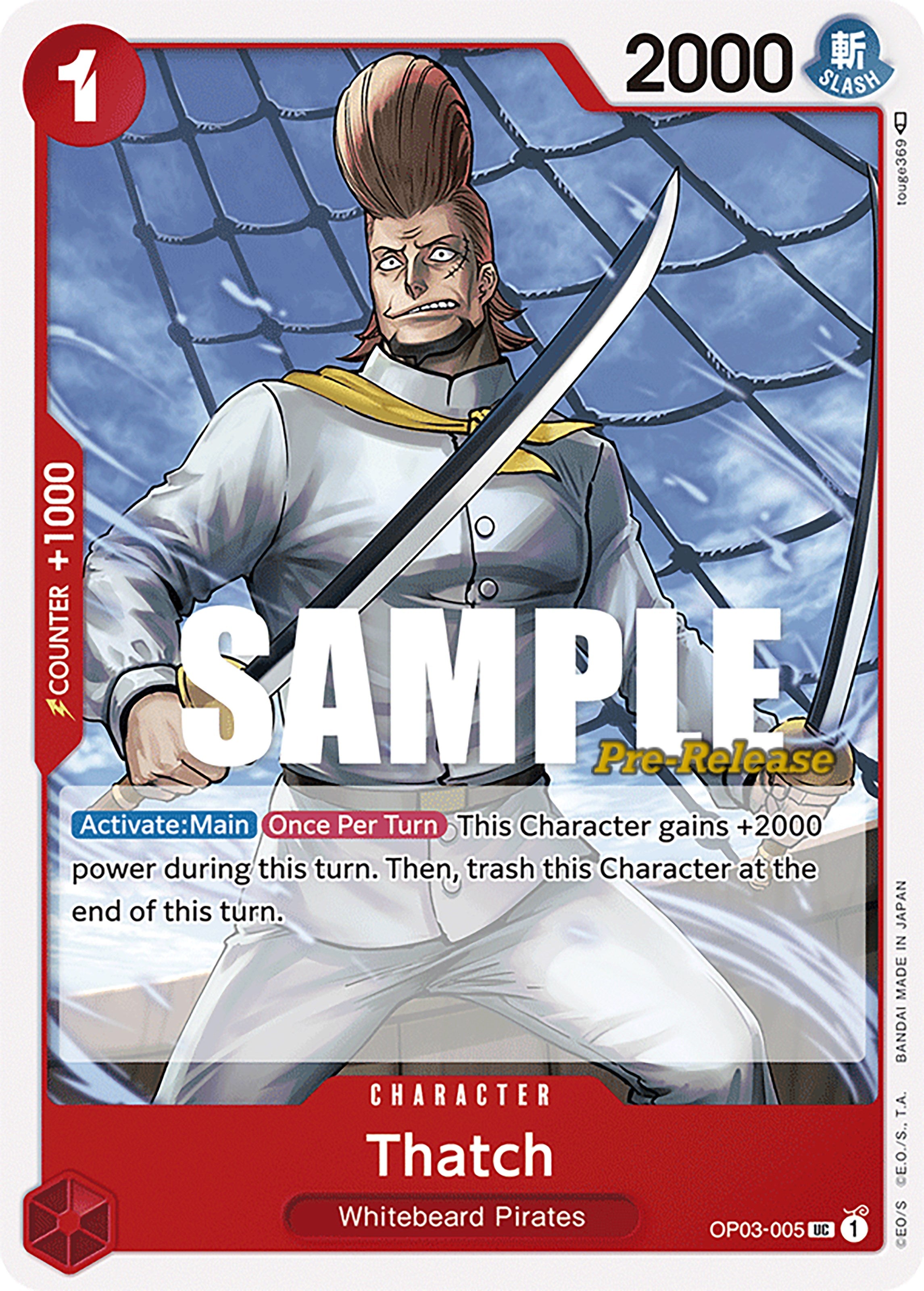 Thatch [Pillars of Strength Pre-Release Cards] | Total Play