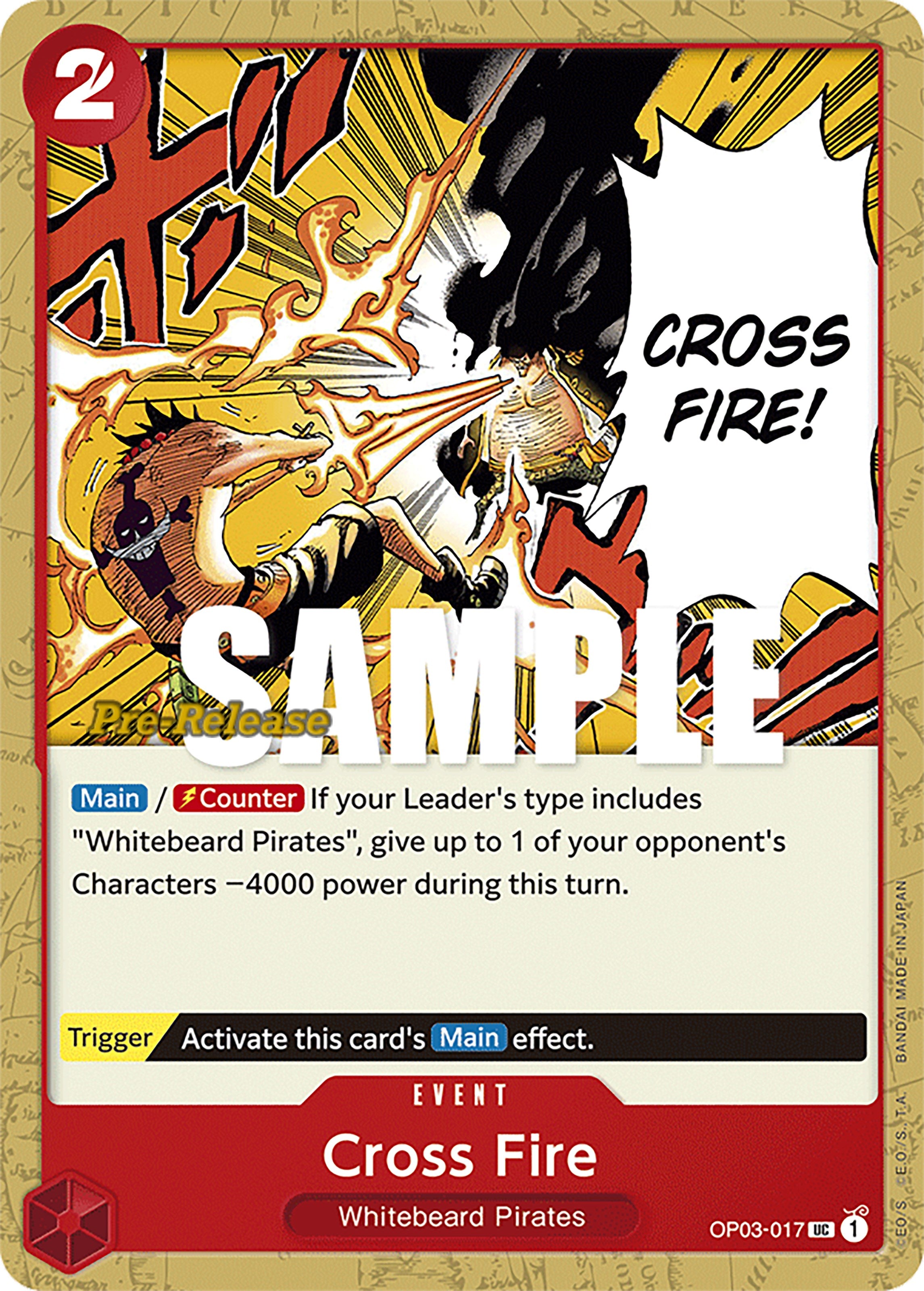 Cross Fire [Pillars of Strength Pre-Release Cards] | Total Play