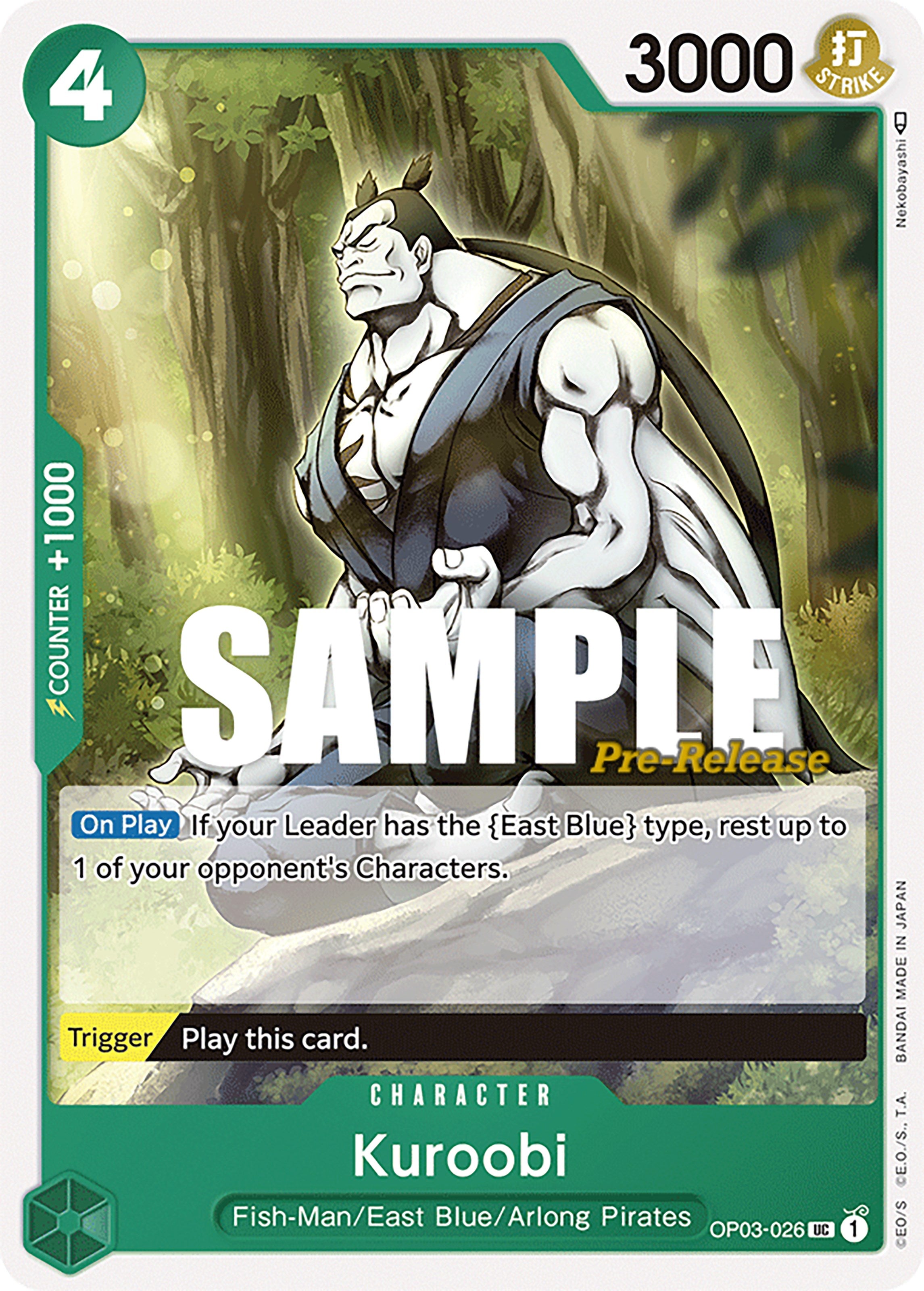 Kuroobi [Pillars of Strength Pre-Release Cards] | Total Play
