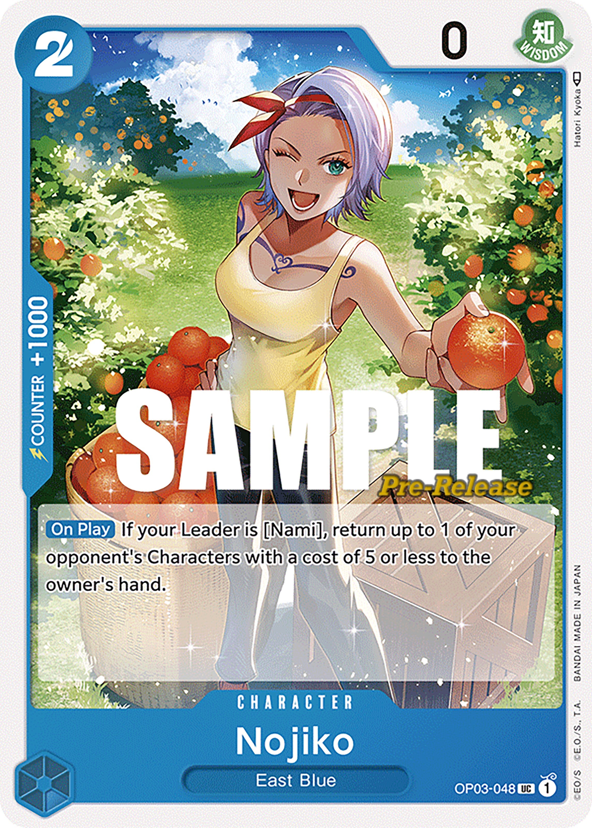 Nojiko [Pillars of Strength Pre-Release Cards] | Total Play